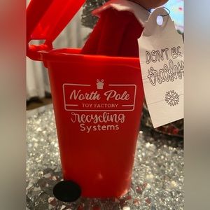 COPY - Elf  accessories North Pole Toy Factory Recycling Systems small trash can